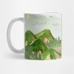 Wild mountains Mug
